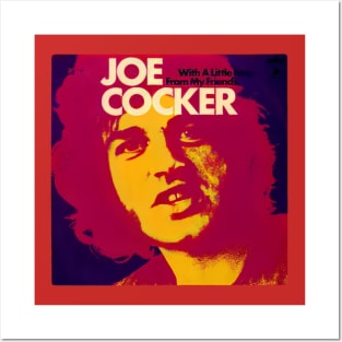 Joe cocker t-shirt Posters and Art